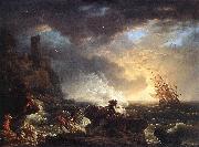 VERNET, Claude-Joseph Shipwreck  wr oil